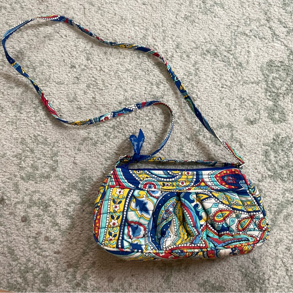 Vera Bradley paisley crossbody bag